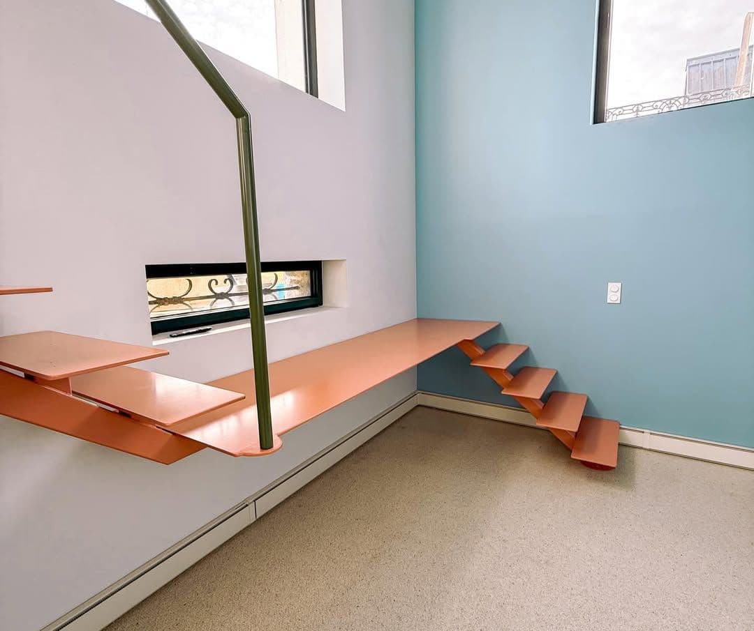 Metallerie le bail - escalier et main courante