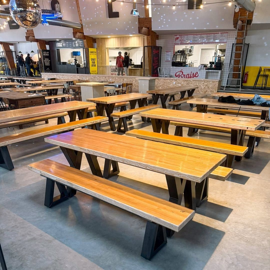 Bazaar Hall - tables MLB Soudures